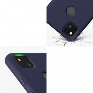 Husa pentru Google Pixel 4a, Silicon, Albastru, 52622.186, kwmobile - Img 8