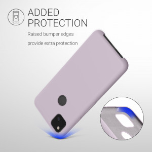 Husa pentru Google Pixel 4a, Silicon, Mov, 52549.192 - Img 6