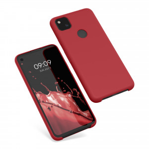 Husa pentru Google Pixel 4a, Silicon, Rosu, 52549.208 - Img 2