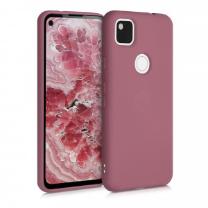 Husa pentru Google Pixel 4a, Silicon, Roz, 52622.167 - Img 1