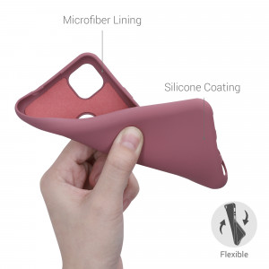 Husa pentru Google Pixel 4a, Silicon, Roz, 52622.167 - Img 4