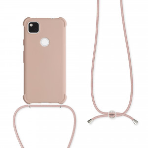 Husa pentru Google Pixel 4a, Silicon, Roz, 53842.154 - Img 2