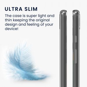 Husa pentru Google Pixel 4a, Silicon, Transparent, 56662.03, kwmobile - Img 5