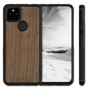 Husa pentru Google Pixel 5a, Lemn, Maro, 55820.18 - Img 2