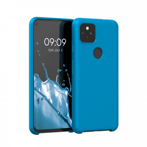 Husa pentru Google Pixel 5a, Silicon, Albastru, 55207.224, kwmobile - Img 1