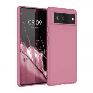 Husa pentru Google Pixel 6, Silicon, Roz, 55434.167 - Img 1