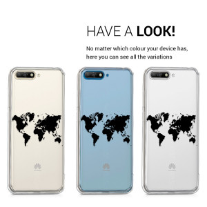 Husa pentru Huawei Y6 (2018), Silicon, Multicolor, 44877.02 - Img 5