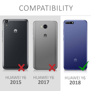 Husa pentru Huawei Y6 (2018), Silicon, Multicolor, 45413.02 - Img 6