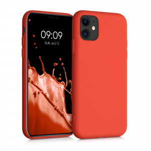 Husa pentru iPhone 11, Silicon, Rosu, 50791.218 - Img 1