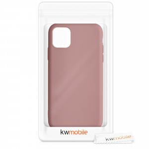 Husa pentru iPhone 11, Silicon, Roz, 50791.193 - Img 7