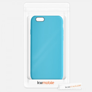 Husa pentru iPhone 6 / iPhone 6s, Silicon, Albastru, 40223.223 - Img 7