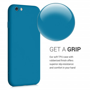 Husa pentru iPhone 6 / iPhone 6s, Silicon, Albastru, 49980.224 - Img 5