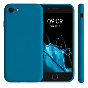 Husa pentru iPhone 8 / iPhone 7 / iPhone SE 2, Silicon, Albastru, 49979.224 - Img 2