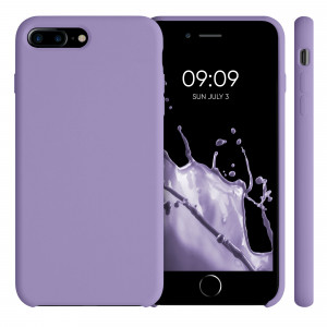 Husa pentru iPhone 8 Plus / iPhone 7 Plus, Silicon, Mov, 40842.222 - Img 2