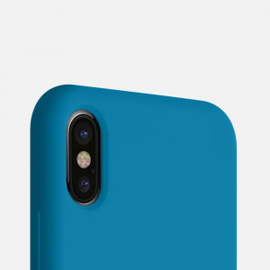 Husa pentru iPhone X / iPhone XS, Silicon, Albastru, 42495.224 - Img 8