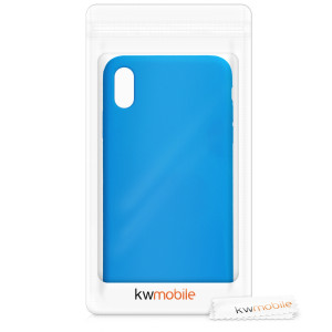 Husa pentru iPhone XS Max, Silicon, Albastru, 45909.157 - Img 7