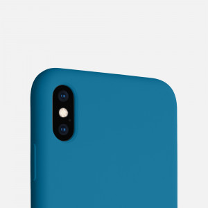 Husa pentru iPhone XS Max, Silicon, Albastru, 45909.224 - Img 8