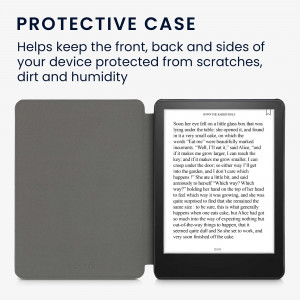 Husa pentru Kindle Paperwhite 11, Piele ecologica, Multicolor, kwmobile, 56256.14 - Img 4