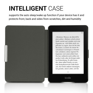Husa pentru Kindle Paperwhite 7, Piele ecologica, Multicolor, 25824.26 - Img 5