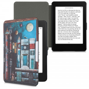 Husa pentru Kindle Paperwhite 7, Piele ecologica, Multicolor, kwmobile, 45569.36 - Img 2