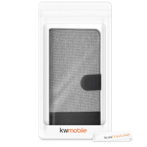 Husa pentru LG G6, Textil, Gri, 41017.22 - Img 7