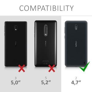 Husa pentru Nokia 2, Silicon, Transparent, 43300.03 - Img 6