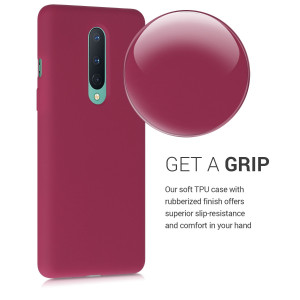 Husa pentru OnePlus 8, Silicon, Violet, 51867.106 - Img 4