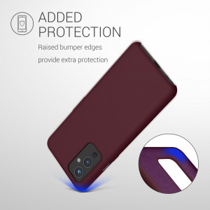 Husa pentru OnePlus 9, Silicon, Rosu, 56040.190, kwmobile - Img 6