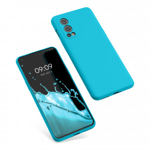 Husa pentru OnePlus Nord 2 5G, Silicon, Albastru, 56070.205, kwmobile - Img 2