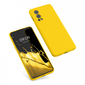 Husa pentru OnePlus Nord 2 5G, Silicon, Galben, 56070.165, kwmobile - Img 2