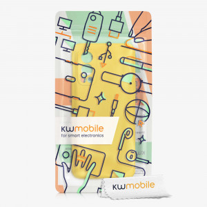 Husa pentru OnePlus Nord 2 5G, Silicon, Galben, 56070.165, kwmobile - Img 7