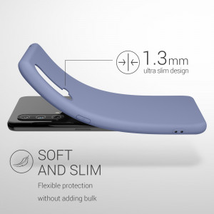 Husa pentru OnePlus Nord CE 5G, Silicon, Albastru, 55614.130 - Img 3