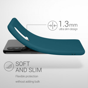 Husa pentru OnePlus Nord CE 5G, Silicon, Verde, 55614.78 - Img 3