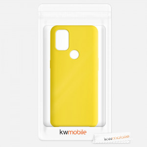 Husa pentru OnePlus Nord N10 5G, Silicon, Galben, 53890.165 - Img 7