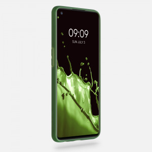 Husa pentru OnePlus Nord N10 5G, Silicon, Verde, 53821.80 - Img 3