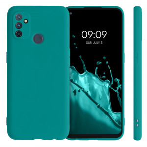 Husa pentru OnePlus Nord N100, Silicon, Verde, 53823.78 - Img 2