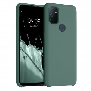 Husa pentru OnePlus Nord N100, Silicon, Verde, 53891.166 - Img 1