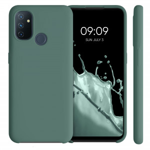 Husa pentru OnePlus Nord N100, Silicon, Verde, 53891.166 - Img 2