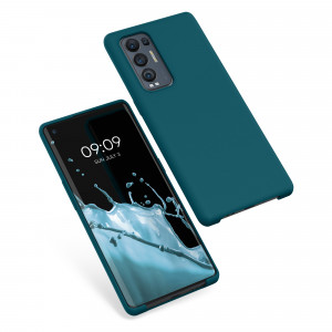Husa pentru OPPO Find X3 Neo, Silicon, Verde, 55200.57, kwmobile - Img 2