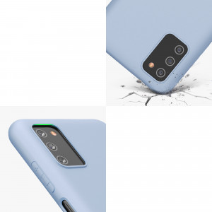 Husa pentru Samsung Galaxy A03s, Silicon, Albastru, 56517.58, kwmobile - Img 8