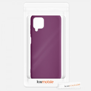 Husa pentru Samsung Galaxy A12, Silicon, Mov, 54048.197 - Img 6