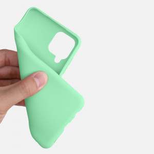 Husa pentru Samsung Galaxy A12, Silicon, Verde, 54048.147 - Img 8