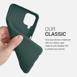 Husa pentru Samsung Galaxy A12, Silicon, Verde, 54048.171 - Img 4