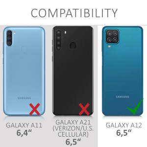 Husa pentru Samsung Galaxy A12, Silicon, Violet, 54048.187 - Img 6