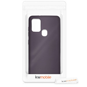 Husa pentru Samsung Galaxy A21s, Silicon, Mov, 52495.115 - Img 7