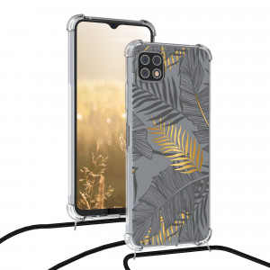 Husa pentru Samsung Galaxy A22 5G, Silicon, Multicolor, 55490.02, kwmobile - Img 5
