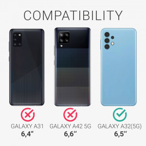 Husa pentru Samsung Galaxy A32 5G, Silicon, Negru, 54328.47 - Img 6