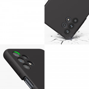 Husa pentru Samsung Galaxy A32 5G, Silicon, Negru, 54336.47, kwmobile - Img 8