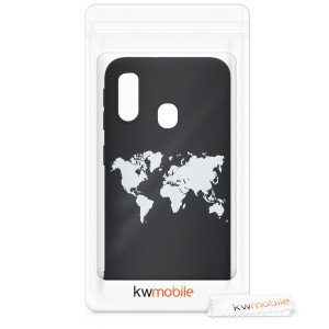 Husa pentru Samsung Galaxy A40, Silicon, Negru, 49523.01 - Img 7