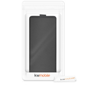 Husa pentru Samsung Galaxy A41, Piele ecologica, Negru, 52303.01 - Img 7